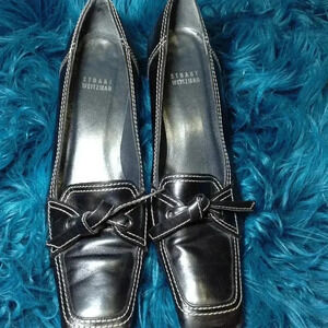 VINTAGE Black Stuart Weitzman 8.5, Corporate, Wall Street, Quiet Luxury, Chic